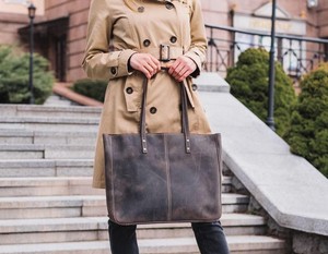 <b>Women</b> Genuine Leather Fashion Tote Bag <b>Large</b> Shoulder <b>Handbag</b> Office Purse Capacity Daily Use LTB-0299 - Product Image 5