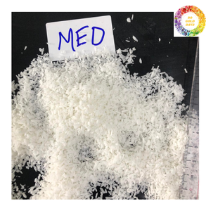 Noix de coco râpée sèche, râpée et séchée, riche en matières grasses, viande de noix de coco râpée moyenne en petits morceaux, flocons de noix de coco pour confiseries et desserts - Product Image 1