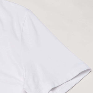 Tout nouveau 100% coton T-Shirt respirant solide à motifs ajusté Jersey ONeck Design Wholesale Customized Casual Knitted Fabric - Product Image 4