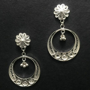 Proveedor indio directo, pendientes de tuerca Chandbali tradicionales de alta calidad, superventas, joyería de moda con brillo brillante de alto grado - Product Image 1