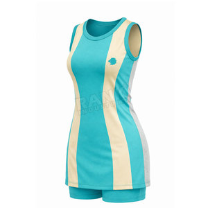 Direct Factory Sale Netball Uniform 100% Polyester Breathable Customizable Netball Uniform Made In Pakistan - Product Image 1