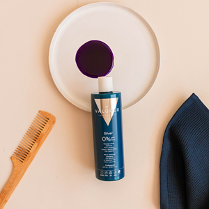 แชมพูพรีเมี่ยม valquer ซิลเวอร์แพลตตินัมที่ไม่ใช่ซัลเฟตสำหรับผมที่เสียหายโดยไม่มีซิลิโคนและเกลือมังสวิรัติ400มล. - Product Image 3