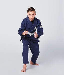 Super Kids Best Training Bjj Gis in Customize Logo Brésilien Blanc Jiu Jitsu 100% Coton BJJ Gis Karaté Bjj Gis Kimono pour Enfants - Product Image 4