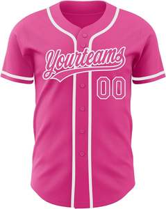 Maillot de baseball personnalisé bouton complet chemise sublimée broderie Logo matériel sergé nom de l'équipe numéro jeunesse adulte maille uniforme - Product Image 2