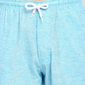 กางเกงลำลองสำหรับผู้ชายกางเกงใส่สบายสีพื้นทำจากปากีสถาน - Product Image 4