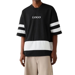 Nouveaux T-shirts Oversize à Épaules Tombantes Personnalisables en Gros pour Hommes – Qualité Supérieure, Manches Courtes, Coupe Slim, 100% Coton Tricoté - Product Image 4