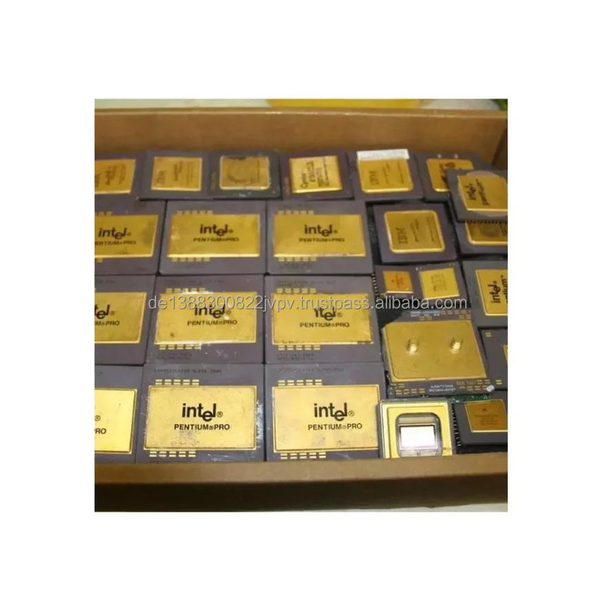 ペンティアムプロ セラミックCPUスクラップ｜Xeon Gold 6200対応 LGA 771