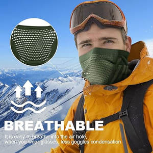 Pasamontañas Personalizados, Calentadores de Cuello 100% Poliéster, Unisex, MOQ Bajo, Servicio OEM, Uso Diario, Tejido Común, Precio Competitivo, Imagen - Product Image 2