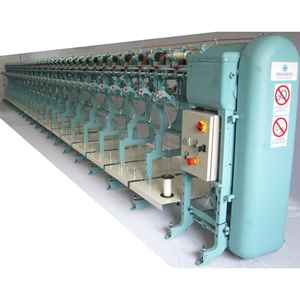 Machine à bobiner textile manuelle à grande vitesse, double tête, Pirovano Ratti, 80 broches, 800 m/min, moteur 380 V 3 kW, pour soie et nylon - Product Image 1