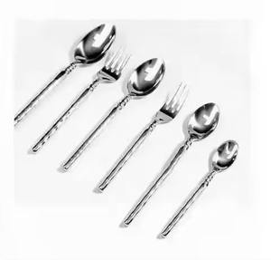 Ensemble de couverts en acier inoxydable, fourchette, couteau, cuillère, pour hôtel, restaurant, maison, table à manger - Product Image 4