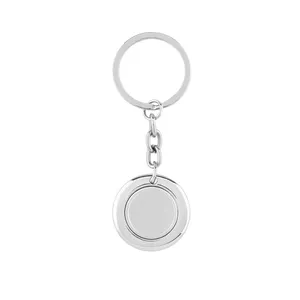 Portachiavi Personalizzato con Anello Piatto e Moschettone Promozionale per Merchandising - Product Image 3