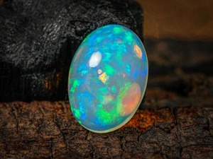 Gema Suelta de Ópalo de Fuego Blanco Natural de Welo de 3.35 Quilates, con Cambio de Color, Certificada por Terceros, Piedra de Nacimiento de Octubre para Joyería - Product Image 5