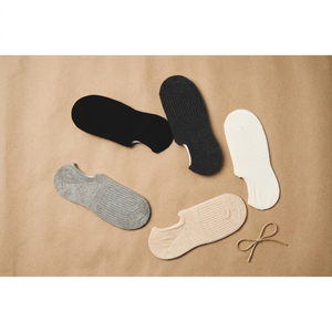 Calcetines Invisibles para Hombre Wonsox Hechos en Corea, Mezcla de Algodón Ultra Transpirable, Antideslizantes con Silicona en el Talón, Ajuste Acanalado Patentado de 90 Grados - Product Image 1