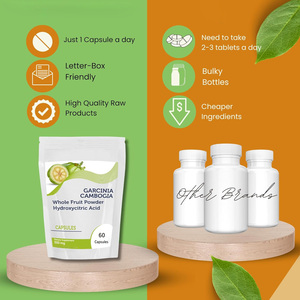 Лидер продаж, экстракт гидроксилимонной кислоты, 500 мг, ускоритель сжигания жира, капсулы <span class=keywords><strong>Garcinia</strong></span> <span class=keywords><strong>Cambogia</strong></span> для поддержки тела - Product Image 3