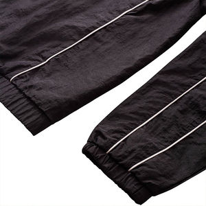 Mens Reflective Stripe Tracksuit Set Lightweight <b>Zip</b> <b>Up</b> <b>Jacket</b> and Jogger Pants - Product Image 5