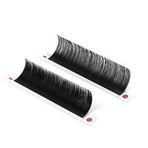 ขนตาปลอมสองชั้นสำหรับต่อขนตาปลอมแบบเยอรมัน PBT แบบม้วน0.05 0.07 CC D DD - Product Image 1