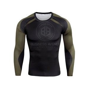 Ropa de Compresión Transpirable Hecha a Medida con MOQ Bajo, Ropa de Compresión para Gimnasio y Fitness, la Más Vendida para Hombre - Product Image 2