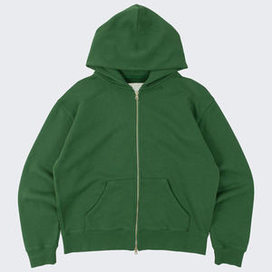 Manufacturer Customized Adult Professional Zipper <b>Hoodie</b> Pullover Full-Sleeve Fitted <b>Mens</b> Hoody 100% Cotton <b>Fleece</b> for Winter - Product Image 5