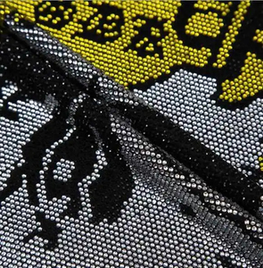 Latest Customized Logo Rhinestone Printed T Shirts Men's Wholesale Best Price Stone T-Shirt - Product Image 4