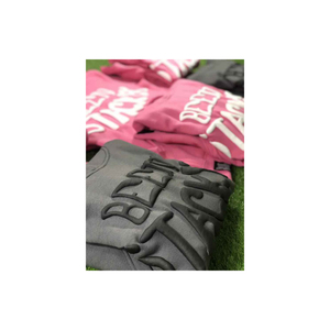 Fabricantes de ropa, sudaderas con capucha personalizadas para hombres, sudaderas de gran tamaño de peso pesado French Terry Pullover 3D Puff Printing Hoodie - Product Image 5