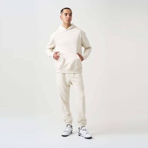 Survêtement Homme Oversize Tendance en Coton Uni Léger pour Sport et Streetwear avec Logo Personnalisé - Product Image 6