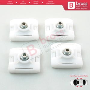 BWR1183 Juego de 4 piezas de guías deslizantes para elevalunas de Clase E W124 S W126 W140 W201 190 C W202 W203 1267200042 - Product Image 3