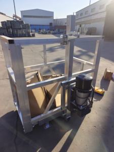 Tianjin penggunaan daya angin 4m ZLP 630 cat listrik konstruksi Cradle / <span class=keywords><strong>Hoist</strong></span> Lift ayunan/<span class=keywords><strong>Platform</strong></span> gantung - Product Image 6