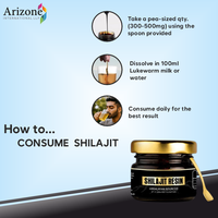 Résine Shilajit de qualité supérieure avec acide fulvique riche provenant de la marque de distributeur et de l'emballage de l'Himalaya en Inde