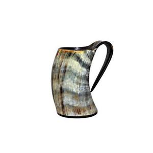 Mug en corne de buffle de qualité supérieure, produit artisanal avec poignée, mug en corne de buffle le plus vendu - Product Image 3