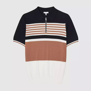 เสื้อยืดโปโลแขนสั้นของผู้ชายผ้าฝ้าย100% สไตล์ที่เป็นเอกลักษณ์ใหม่ฤดูร้อนเสื้อโปโลสีพื้นคุณภาพสูงสำหรับผู้ชาย - Product Image 5