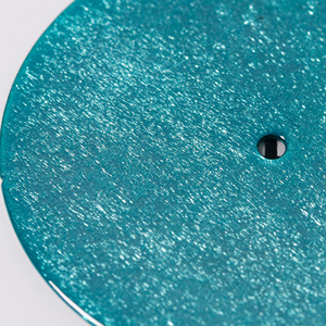 Esfera de Reloj Personalizada OEM ODM con Esmalte, Textura Cristalina Turquesa, Patrón Electroformado para Marcas de Relojes Mecánicos - Product Image 2