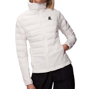 Nouvelle veste hybride de streetwear d'hiver pour femmes, fermeture éclair, coupe ajustée, légère, rembourrée, col montant, coupe-vent - Product Image 2