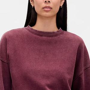 Sudadera para Mujer con Servicio OEM, Cuello Redondo, Precio al por Mayor para Compradores al por Mayor, Mangas Largas, Corte Holgado, Precio Económico 2026 - Product Image 2