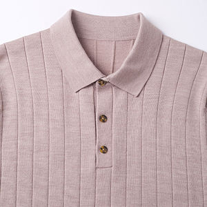 2025 verano hombres Casual para Polo camisa de manga corta con cuello en V botón camiseta Color sólido bordado transpirable Tops - Product Image 3