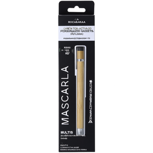 Penna Touch Multifunzione in Bambù Rocar, Gadget Personalizzati - Product Image 2
