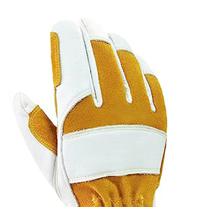 Cuero de primera calidad con pulgar de Palma reforzado e índice TIG/MIG Guantes de trabajo de soldadura Guantes de trabajo de equipo de seguridad manual - Product Image 5