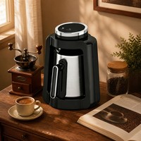 Cafetière à service unique à extraction lente, style turc, en acier inoxydable, pour la maison et l'hôtel