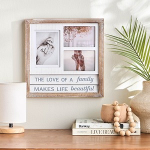 Adorable Wooden Photo <b>Frame</b> Perfect For Displaying Memories With Warmth Charm And Rustic Elegance - Product Image 1