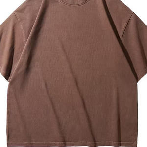 Camiseta Vintage para Hombre, 320 GSM, de Gran Tamaño, Estilo BOXY, Lavado Ácido, Venta al Por Mayor - Product Image 6