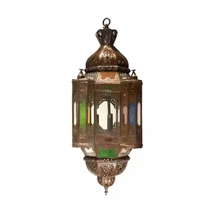 โคมไฟแขวนสไตล์โมร็อกโกเหล็กแข็งดีไซน์เนอร์พร้อมโคมไฟแขวนทำจากเหล็กคุณภาพดีในราคาที่ยอมรับได้ - Product Image 3