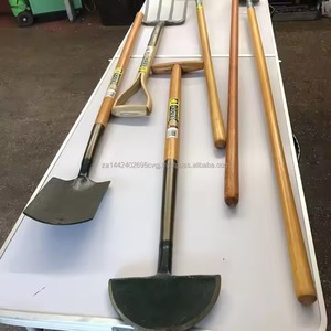 Ensemble d'outils de jardin de lot de travail de bouledogue comprend des râteaux pique houe couteau de bordure fourchette pioche faucille tout dans un étui rigide - Product Image 1