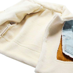 Chaqueta de Mezclilla Corta de Piel Sintética para Mujer, Chaqueta de Moda de Invierno de Alta Calidad, Cálida, Informal, de Calle, Moderna - Product Image 6