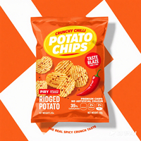 Sacs en plastique BOPP/VMPET/PE personnalisés de qualité alimentaire pour l'emballage de chips en gros