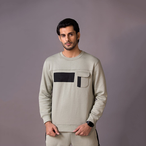 Ensemble sweat-shirt et pantalon de survêtement pour homme sur mesure, respirant, léger, séchage rapide, 100% fibre de bambou, tenue de sport d'hiver pour l'extérieur - Product Image 5