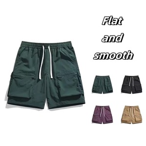 Custom Logo Branded Cargo <b>Nylon</b> <b>Shorts</b> for Men Summer Polyester Casual Elastic Waist Half Pants <b>Nylon</b> <b>Shorts</b> Men Multiple Pocket - Product Image 2