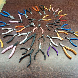 Wholesale High Quality <b>Set</b> 50 Stainless Steel Jewelry Making <b>Pliers</b> Customized Logo Packaging DIY Jewelry Makers Tools LUMINEX - Product Image 5