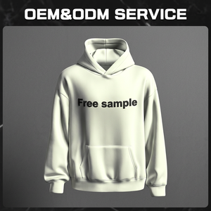 Sudadera con Capucha Corta de Invierno con Pedrería, 500 GSM, 100% Algodón Felpa, Logotipo Personalizado en la Parte Delantera - Product Image 1