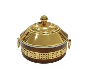 2024 última tendencia olla caliente de acero inoxidable cazuela de Metal plato para servir calentador de alimentos para sopa y Stock para bodas fiestas de Hotel - Product Image 4