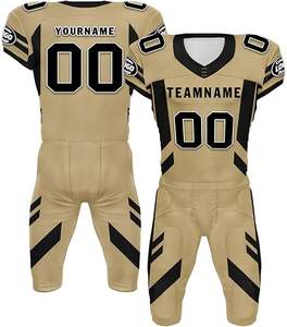 Uniformes Deportivos de Alta Calidad para Hombre, Conjuntos de Fútbol Americano, Ligeros, 100% Poliéster, Colores Personalizables, Servicio OEM - Product Image 1