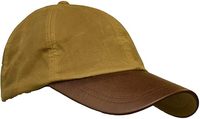 Gorra de Béisbol de 5 Paneles de Lona Encerada 100% Algodón con Diseño Personalizado, Visera de Cuero, Impresión Puff, Resistente al Agua